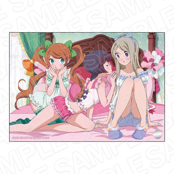 『ユリ熊嵐』ミニアクリルアート 銀子&るる&紅羽 B